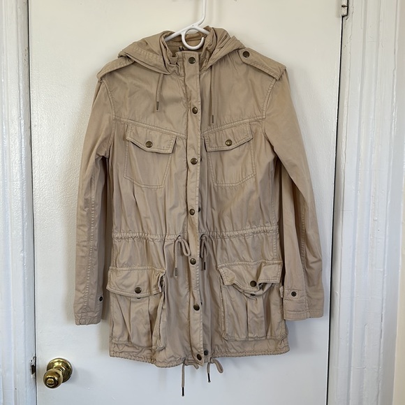 Aritzia Talula Military Tan Utility Jacket - Picture 4 of 14